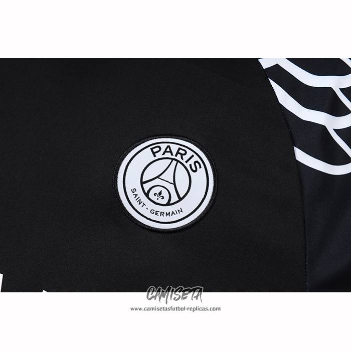 Chandal del Paris Saint-Germain 2025-2026 Manga Corta Negro - Pantalon Corto